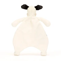 Bashful Black & Cream Puppy Comforter