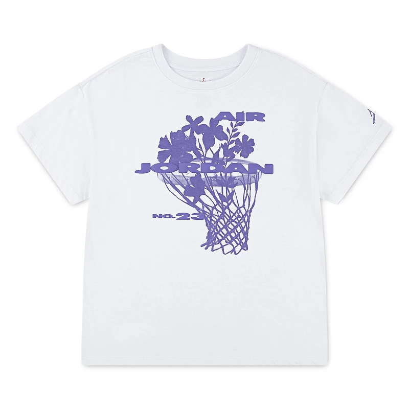 T-shirt Jordan 23 Fleurs 7-16ans