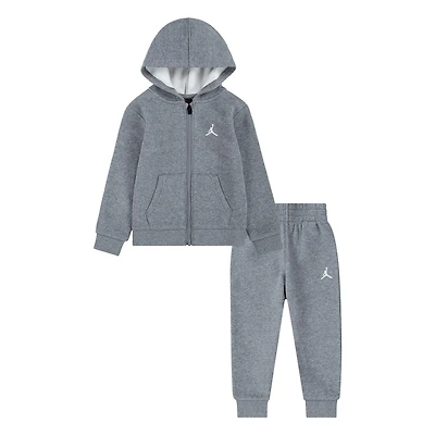 Mj Brooklyn Zip Fleece Set 2-4t