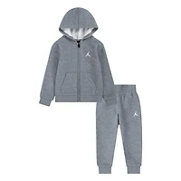 Mj Brooklyn Zip Fleece Set 2-4t