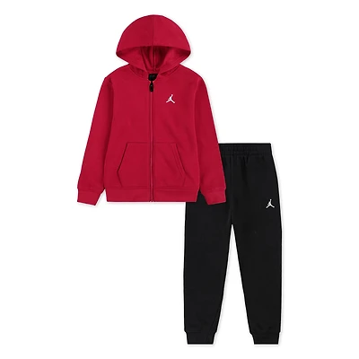 Mj Brooklyn Zip Fleece Set 4-7