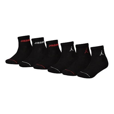 Jordan Ankle Socks 6pck 3j-7j