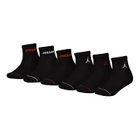 Jordan Ankle Socks 6pck 3j-7j