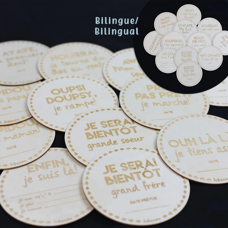 The Wooden Milestone Disc Set – My First Times