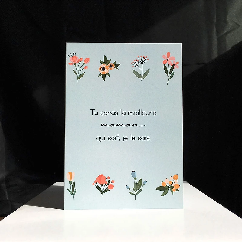 Carte De Souhait La Meilleure Maman
