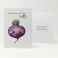 Carte De Souhait Petite Bette