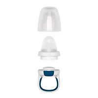 Tétine Grignoteuse Silicone OXO Tot - Blanc/Marine