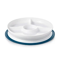 Assiette Compartiment Ventouse OXO Tot - Marine