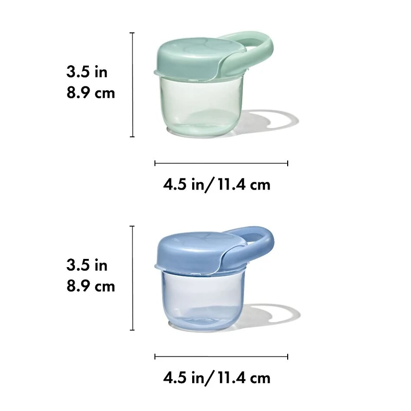 Snack Cups (2) Opale Dusk