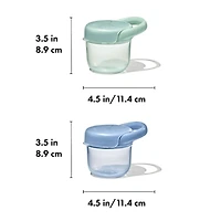 Snack Cups (2) Opale Dusk