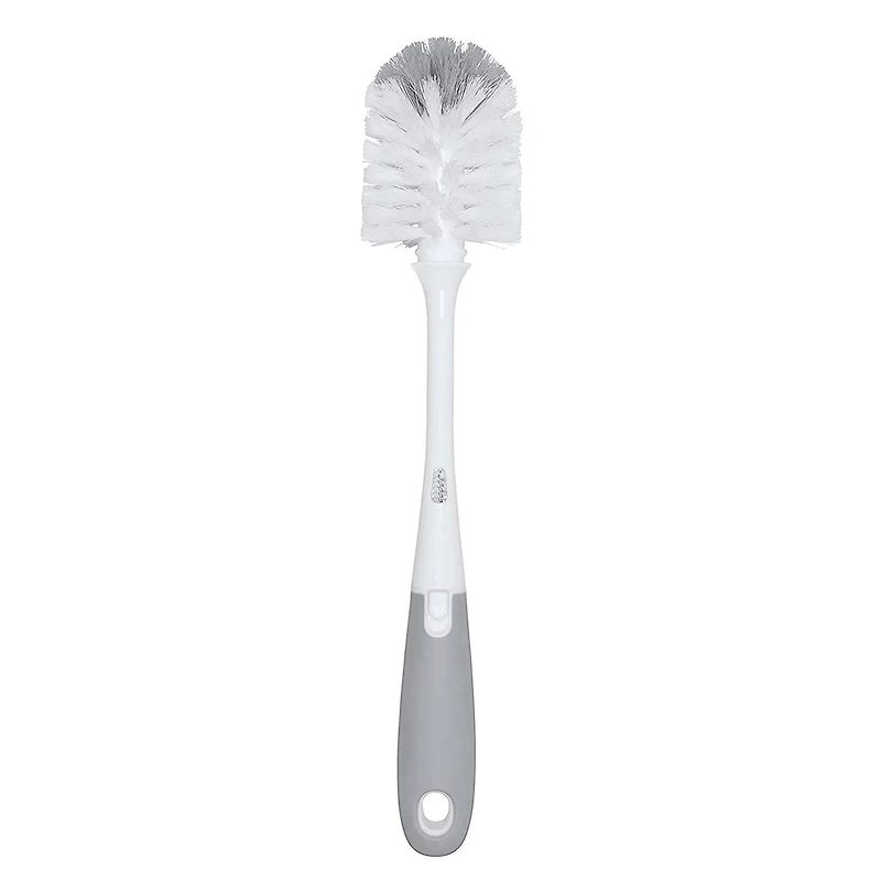 Bottle Brush with Nipple Cleaner and Stand - Grey