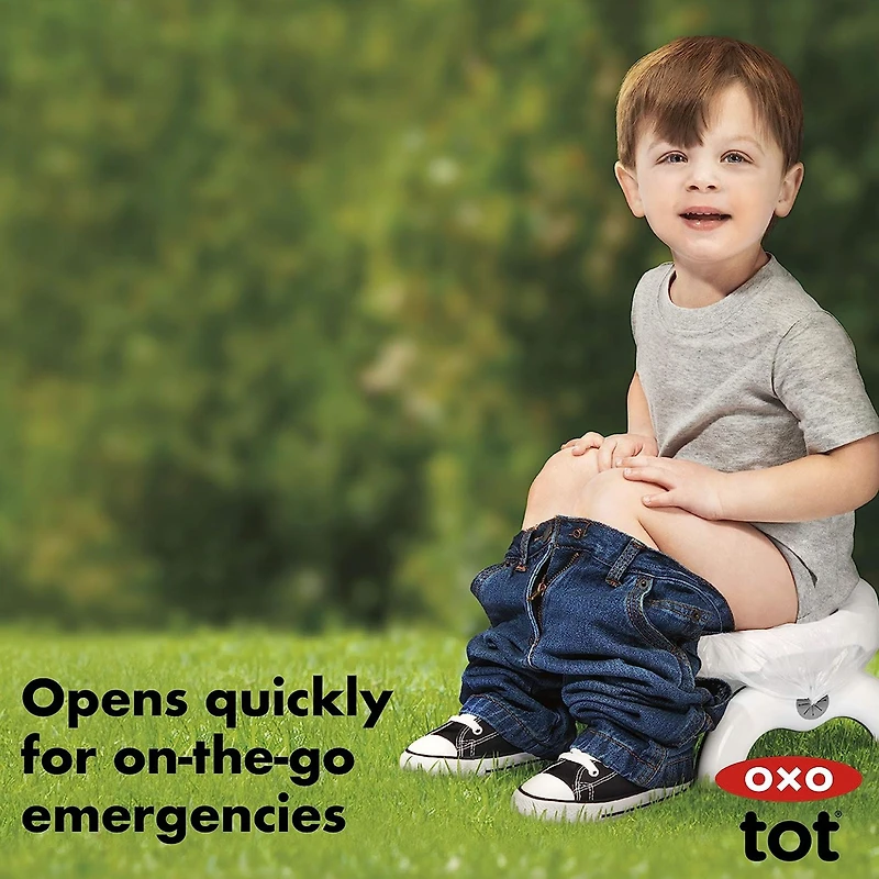 Pot de Voyage 2-in-1 Go Potty™ - Gris