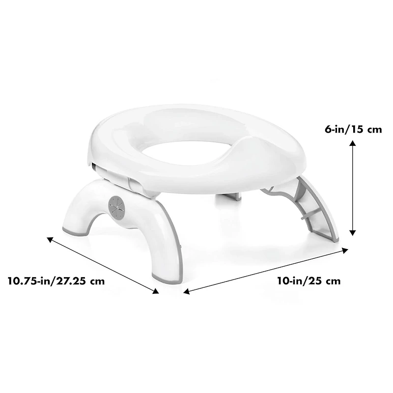 Pot de Voyage 2-in-1 Go Potty™ - Gris