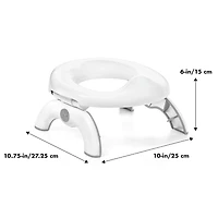 Pot de Voyage 2-in-1 Go Potty™ - Gris