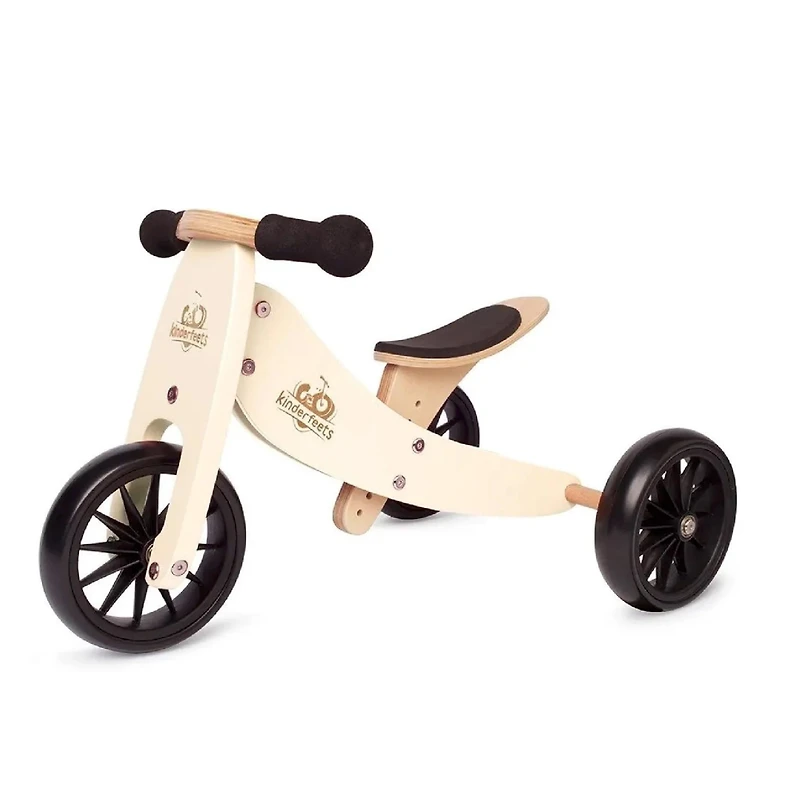 Vélo d'Équilibre 2 en 1 Tiny Tot- Crème