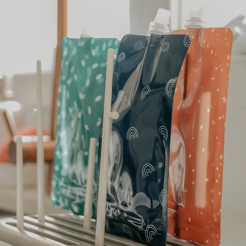 Reusable Food Pouches (6) - Boho