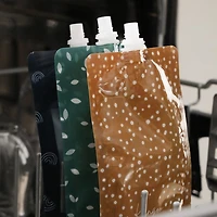 Reusable Food Pouches (6) - Boho