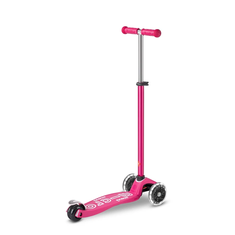 Trottinette LED Maxi MICRO Deluxe - Rose