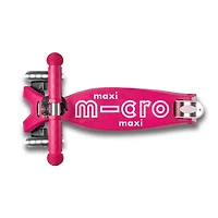 Trottinette LED Maxi MICRO Deluxe - Rose