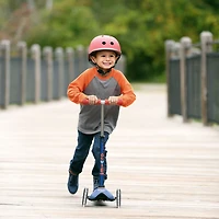 Mini MICRO Deluxe LED Scooter - Navy