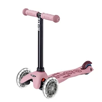 Trottinette Mini Rock&go LED - Dusty Rose