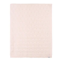 Couverture En Tricot - Rose