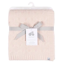 Couverture En Tricot - Rose