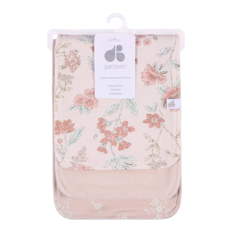 Pack Burplcoths (3) Flowers