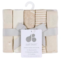Pack Washcloths (10) Forest