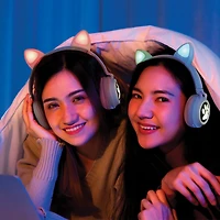 Casque Bluetooth Lumineux - Chat