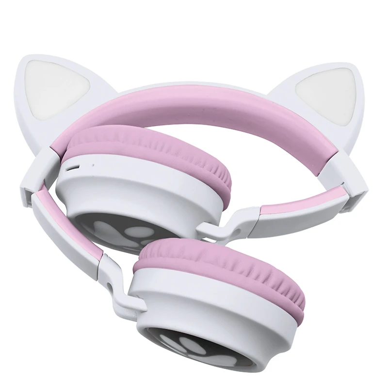 Casque Bluetooth Lumineux - Chat