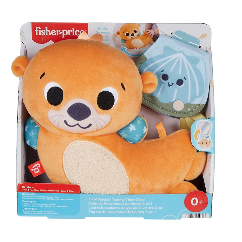 Fisher-Price - 2-in-1 Rocking' Tummy Time Otter