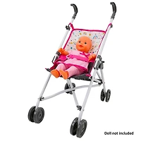 Poussette Parapluie pour Poupée - Arc En Ciel