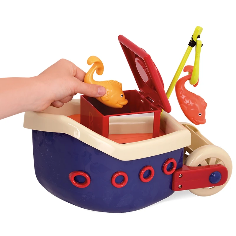 Jouet de bain Bateau de Pêcheur Fish & Splis