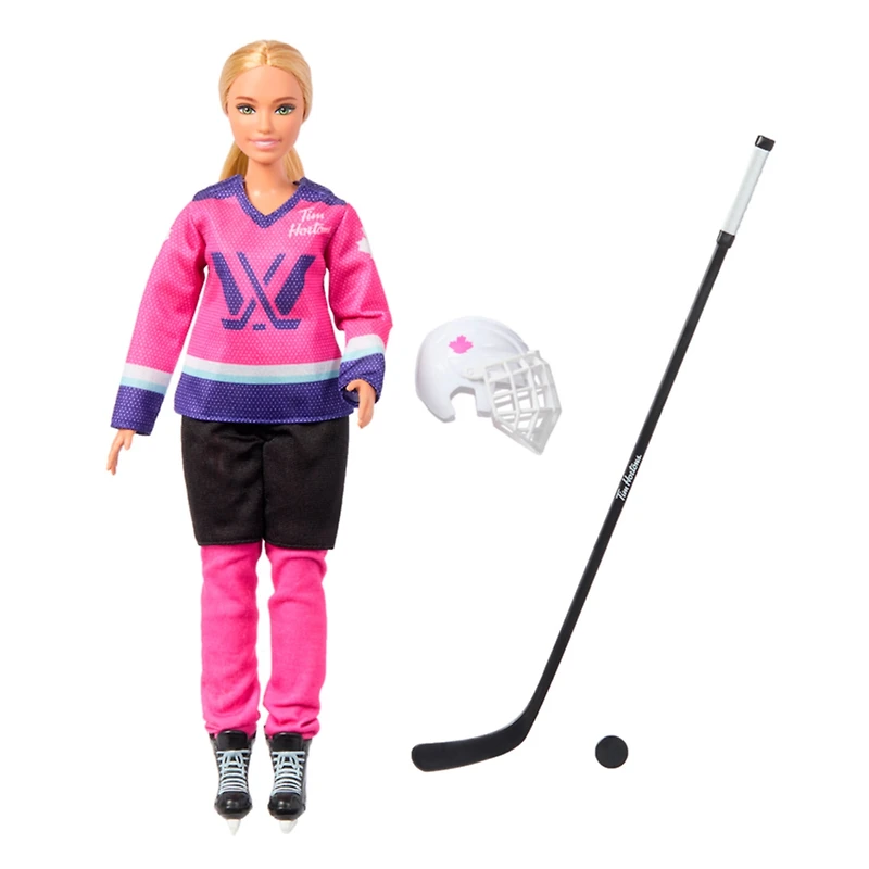 Barbie Carrière Joueuse Hockey Tim Hortons- Blonde