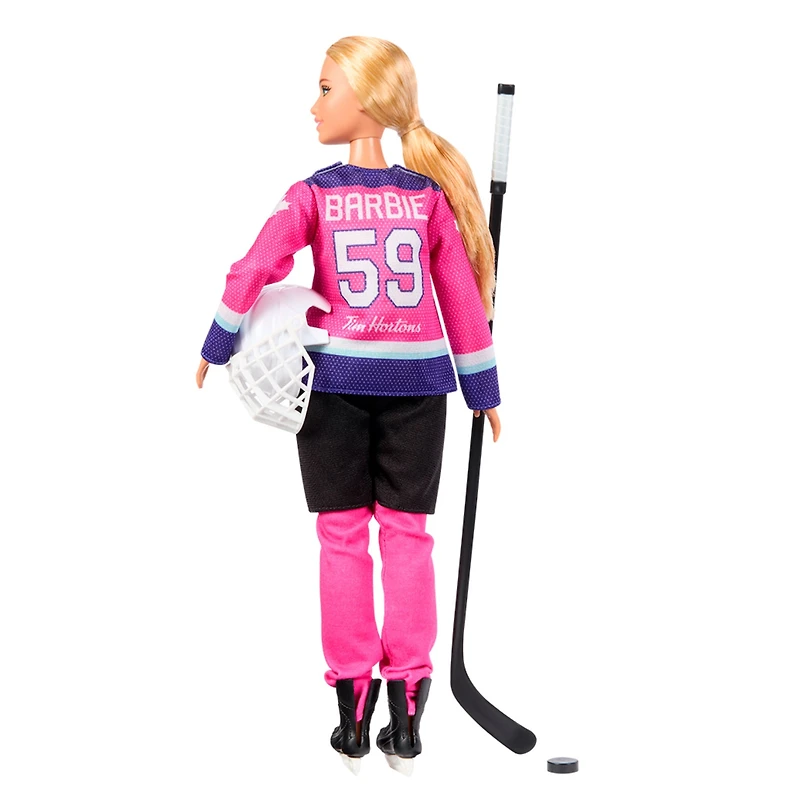 Barbie Career Tim Hortons Hockey Doll - Blonde