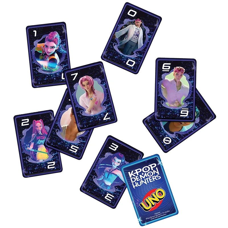 Jeu Uno Les Guerrières K-pop
