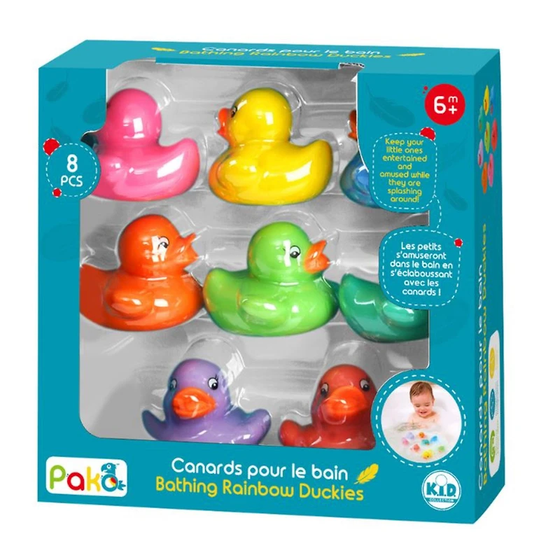 Canards Colorés Pour Bain (8)