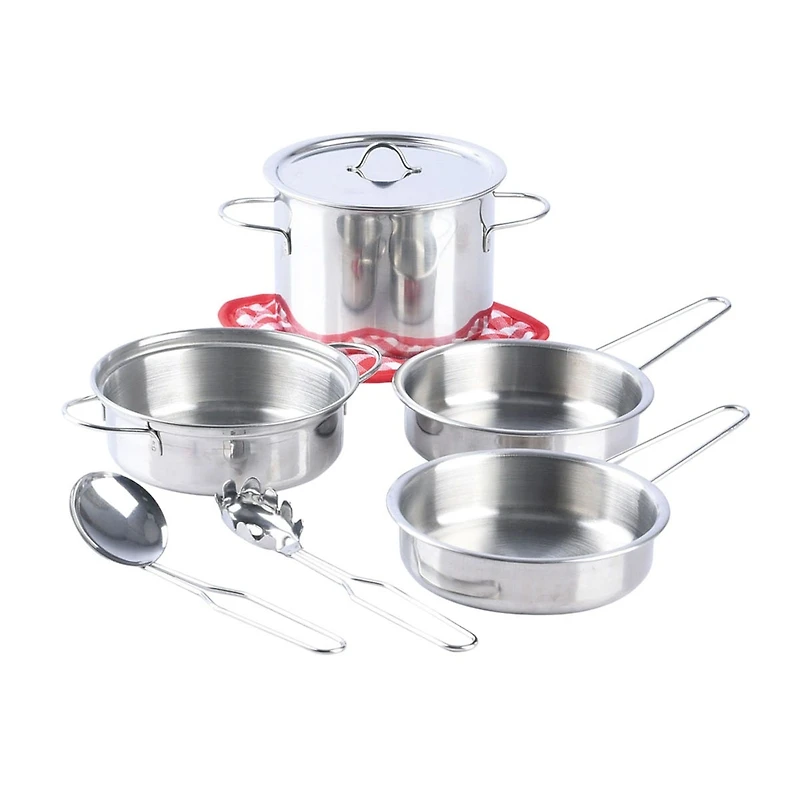 Chef's Collection Mini Pots and Pans Cookware 8 Pieces