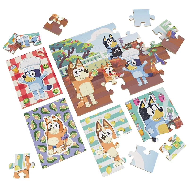 Casse-tête 5-en-1 Bluey