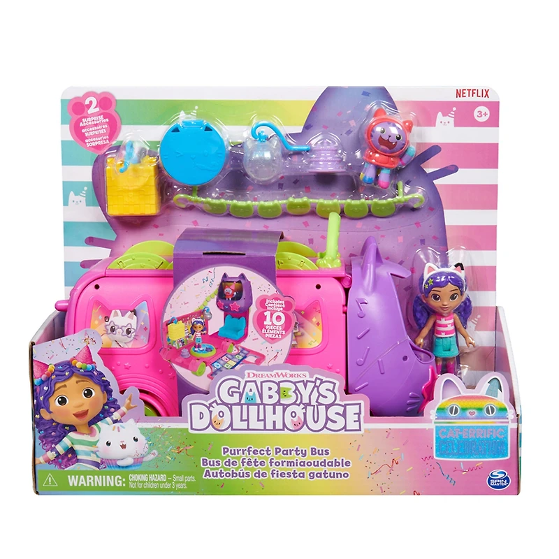 Gabby's Dollhouse - Party Bus with figures