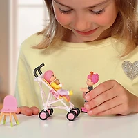 Minis Doll Stroller Playset