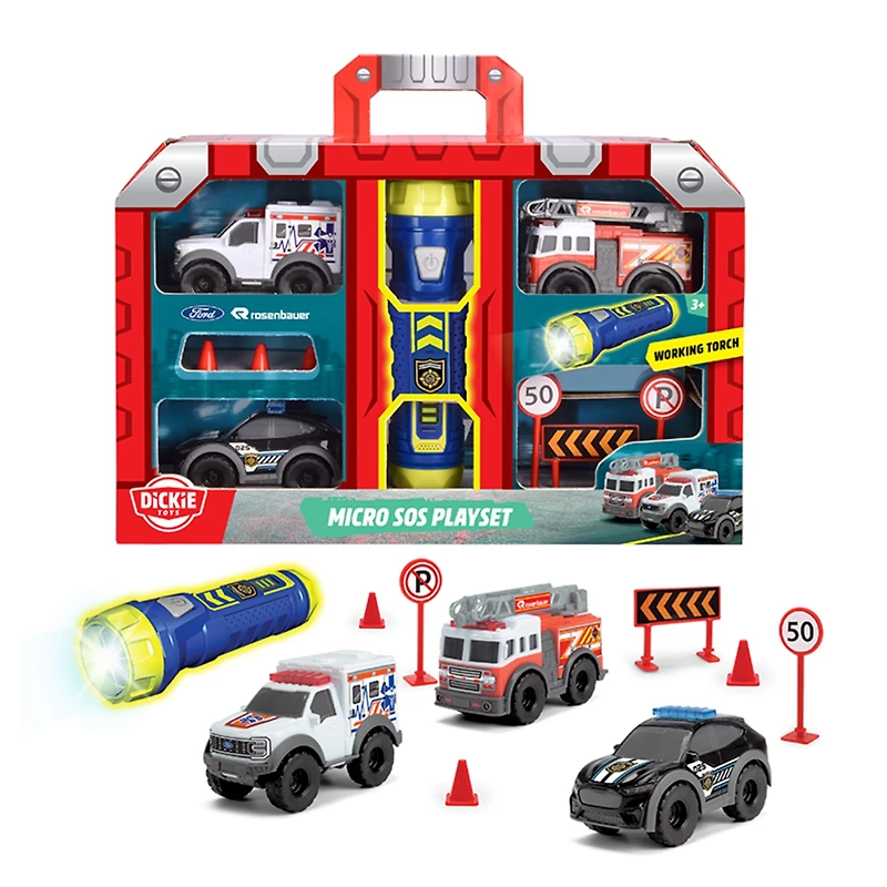 Dickie- Micro SOS Playset