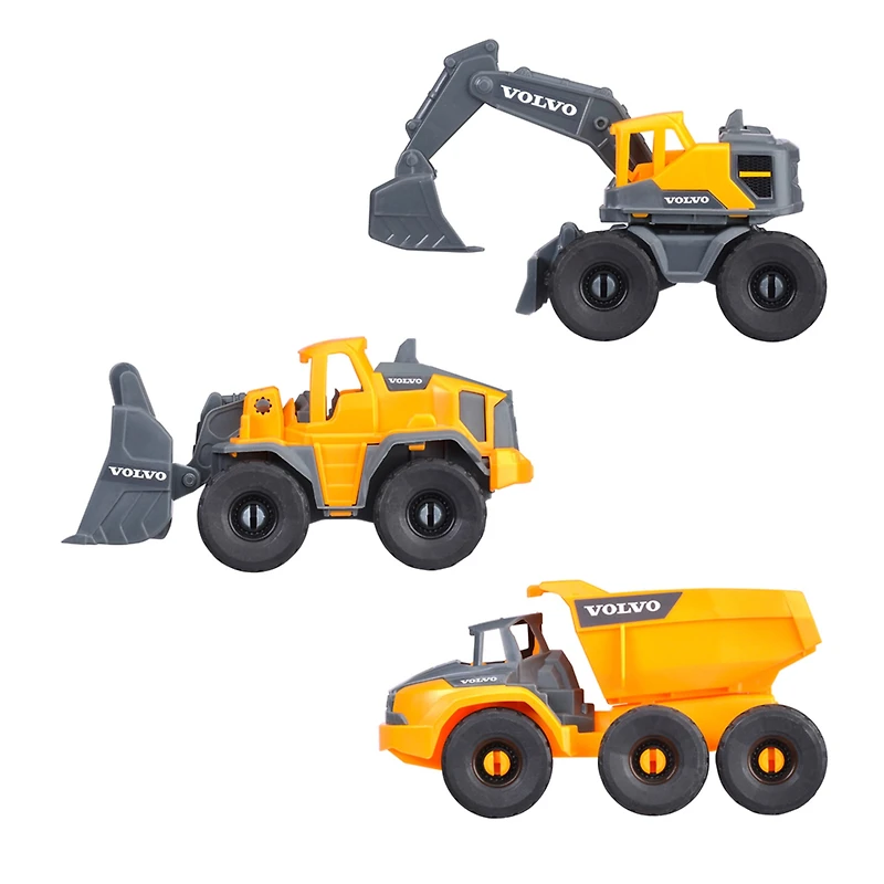 Volvo Construction Set - 3 Vehicules