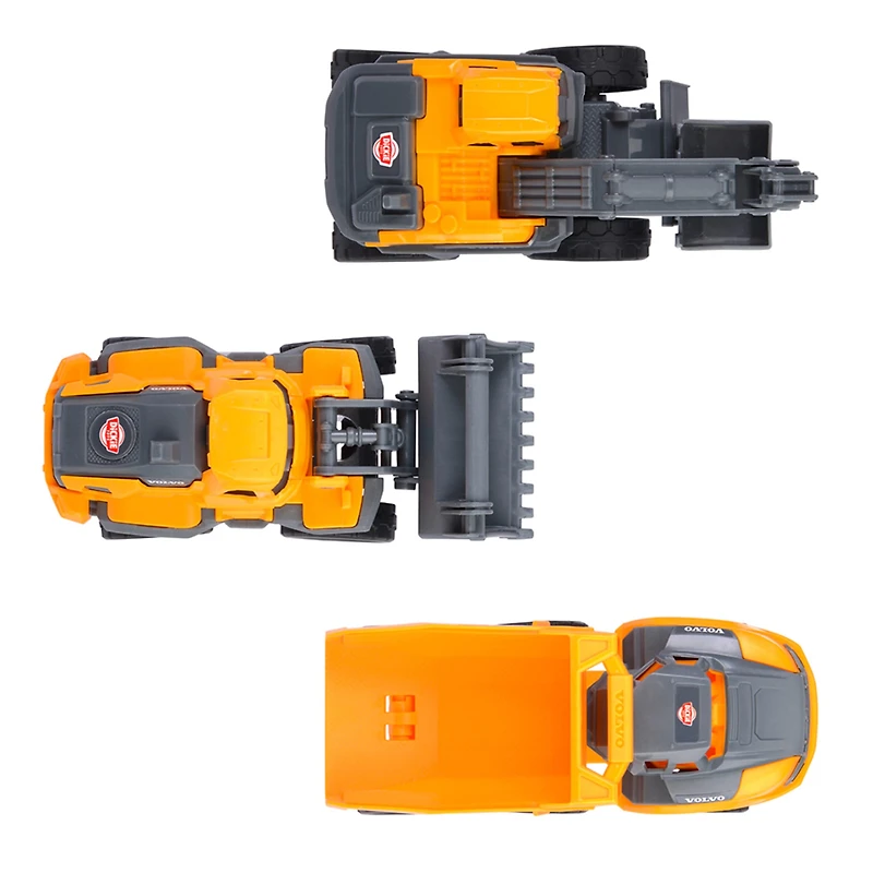 Jeu De Construction 3 Véhicules Volvo