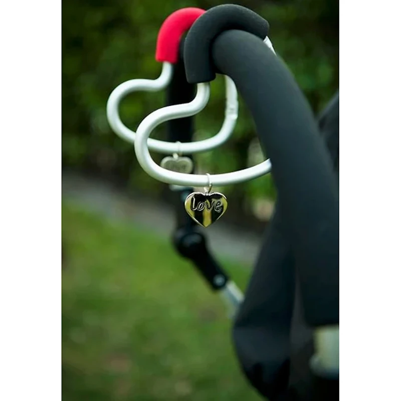 Heart Hook Silver Aluminium