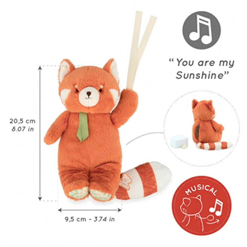 Musical Plush Red Panda