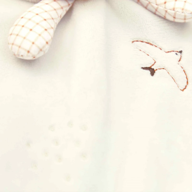 Doudou Lapin Ronde Crème