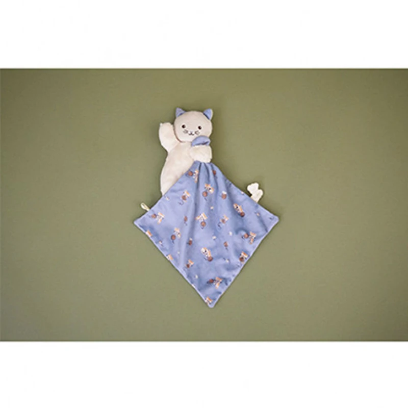 Soft Square Cat Plush Toy - Lila
