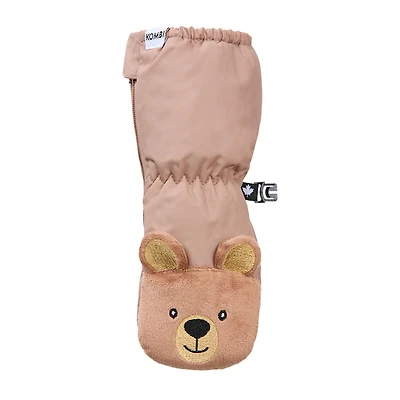Sherpa Animal Bear Mitts 6-24m